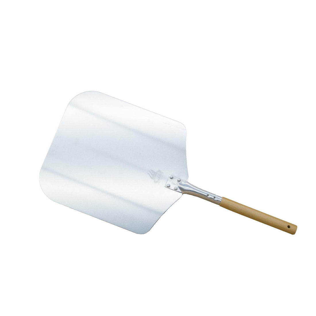12" x 26" Traditional Aluminum Pizza Peel w/Wood Handle