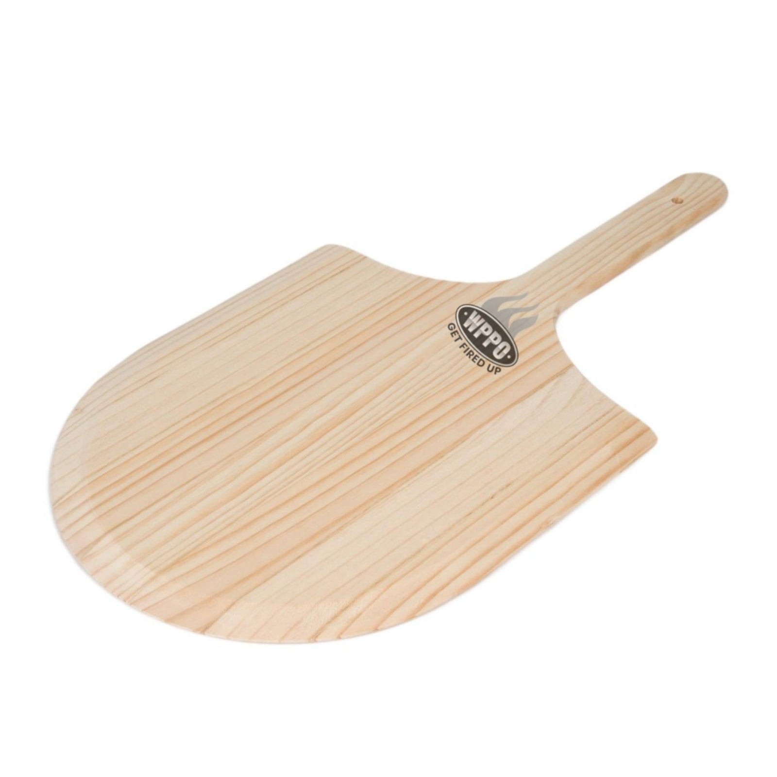 14" x 24" Square New Zealand Wooden Pizza Peel, 2-Pack