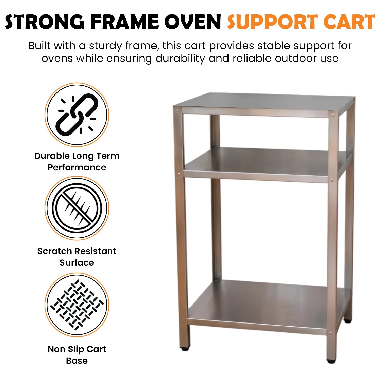 ItaliaForno Oven Cart for Compact Series