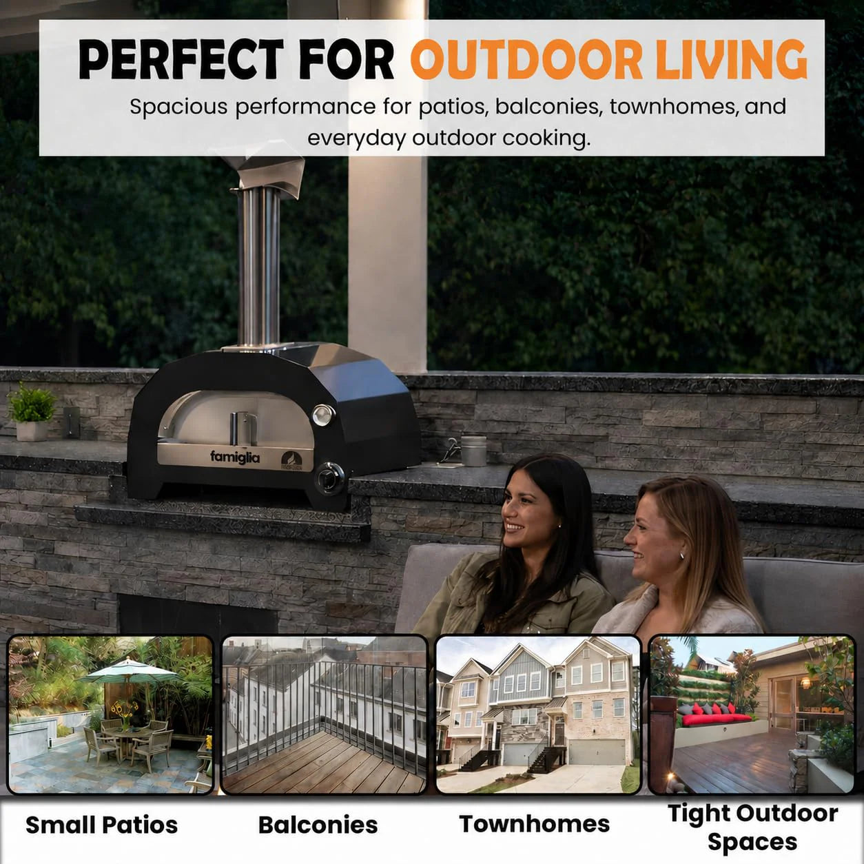 ItaliaForno Famiglia Gas Pizza Oven