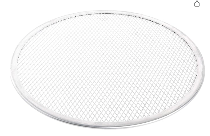 WPPO Aluminum Seamless Pizza Screens 12 inch