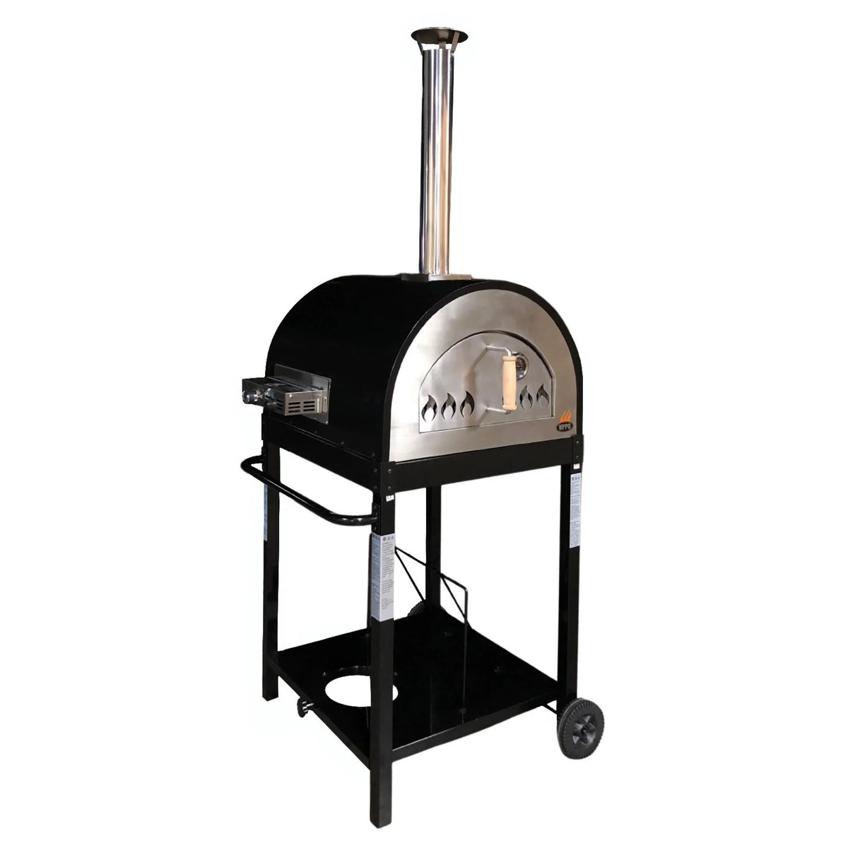 Traditional 25 Dual Fuel Pizza Oven - Black