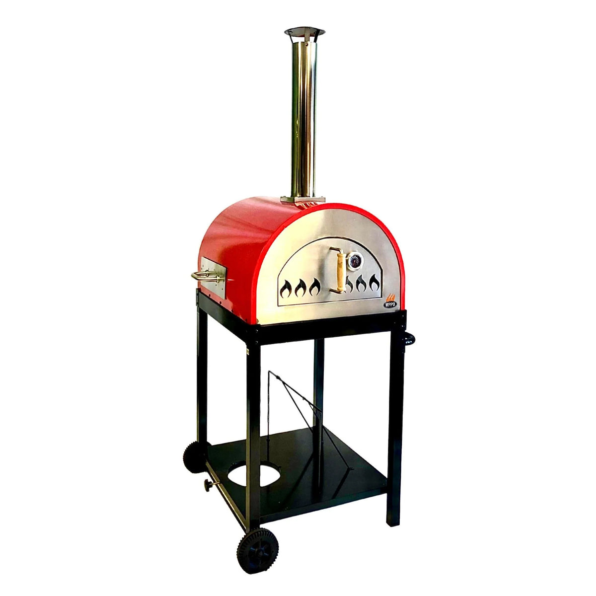 Traditional 25 Dual Fuel Pizza Oven - Red