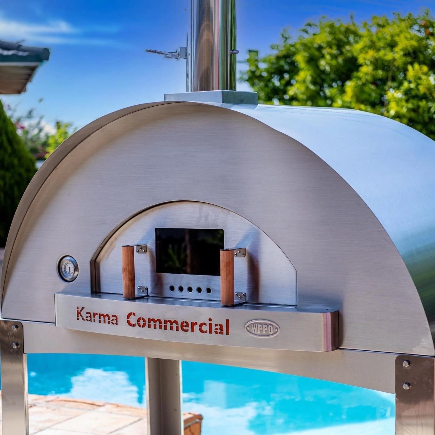 Karma 55 Stand Cart Stainless Steel